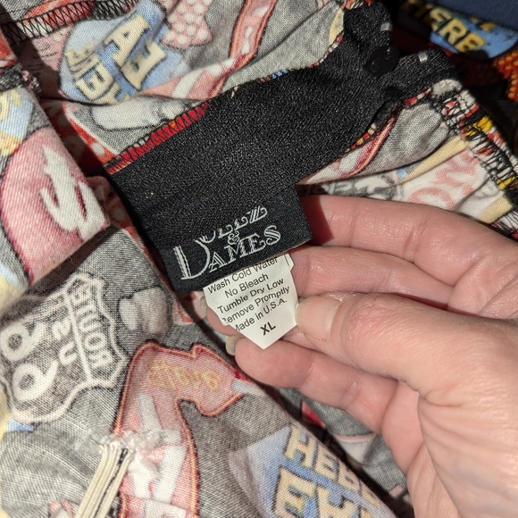 Dollz & Dames Rockabilly Diner Halter Fit & Flare A Line Skater Mini Dress XL - Picture 8 of 8